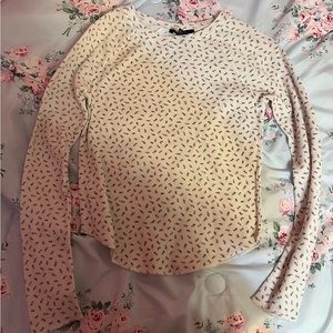 Floral long sleeve